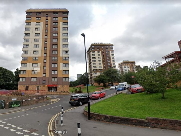 Upperthorpe, Netherthorpe & Langsett had 2.3 neighbourhood-level incidents of possession of a weapon per 1,000 residents, the 10th highest in Sheffield,and a total of 19 overall. Photo: Google
