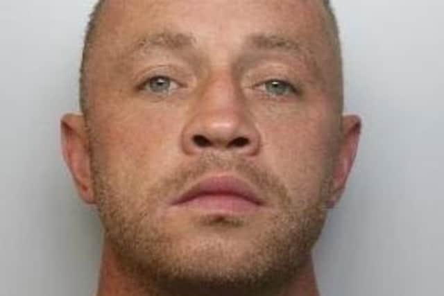 Pictured is Steven Ling, aged 38, of Park Drain, Westwoodside, Doncaster, who has been found guilty of murdering 28-year-old Mateusz Chojnowski following a Sheffield Crown Court trial.