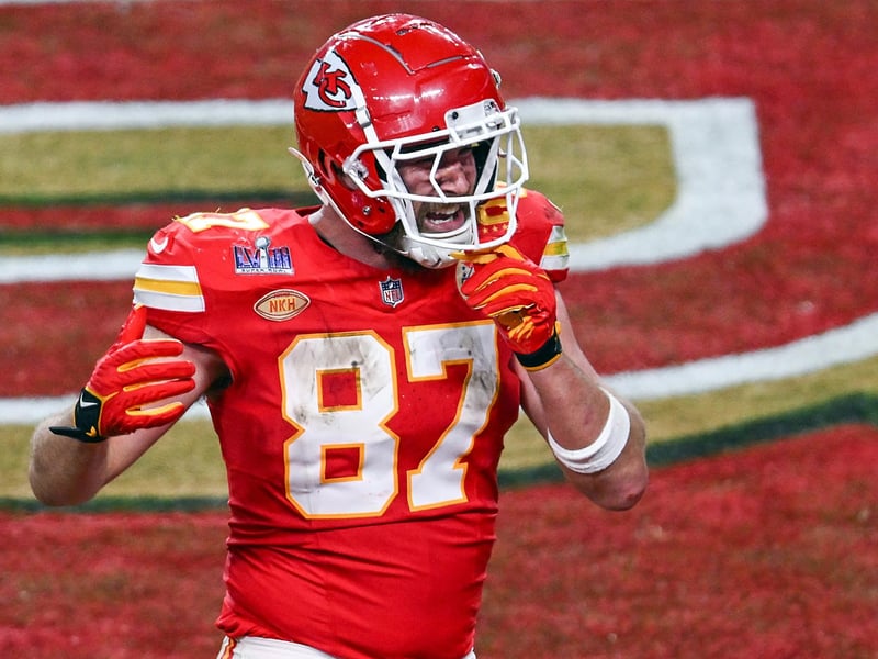 And finally we have Mahomes team mate and Kansas City Chiefs tight end Travis Kelce (or Taylor Swift's boyfriend to those who don't watch NFL) who completes the top 10.