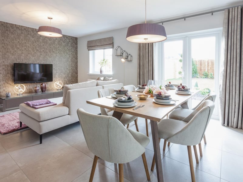 Family dining area.