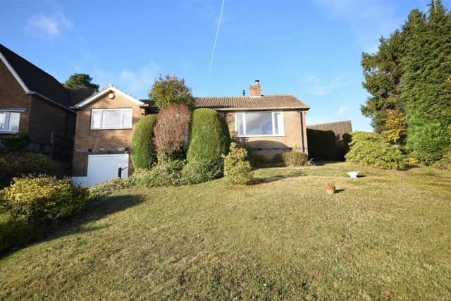 Described as "a must-see property", this three-bedroom, detached bungalow on Milton Drive, Ravenshead is on the market for offers in excess of £425,000.