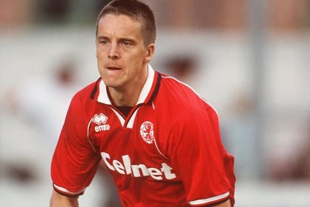 Middlesbrough player from 1995–1997.
