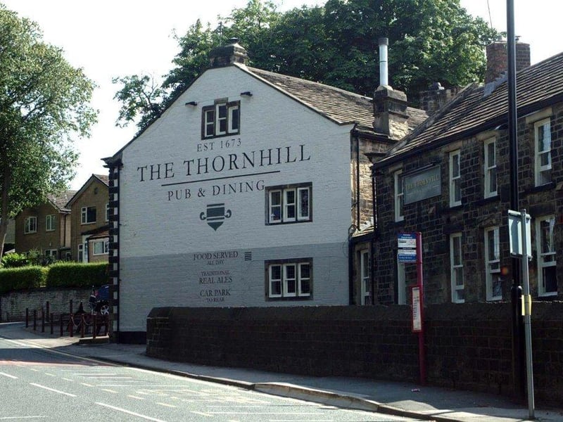 The Thornhill Arms in Calverley is more than 400 years old, although the current Grade II-listed building dates from around 1800.