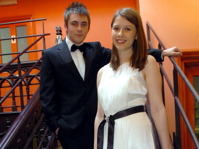 PROM FASHIONS Sixth formers at Birkdale School model clothes for their Prom. Andrew Crookes and Ellen Osborne. 2 May 2007