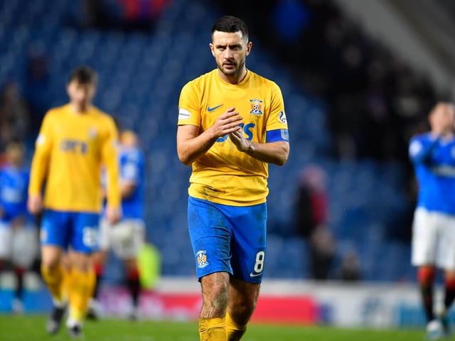 Stephen O'Donnell, Chris Burke, Gary Dicker, Mohamed El Makrini, Greg Kiltie, Jamie MacDonald, Rory McKenzie, Ross Millen, Iain Wilson, Harry Bunn, Adam Frizzell, Stephen Hendrie, Jan Koprivec, Devlin Mackay