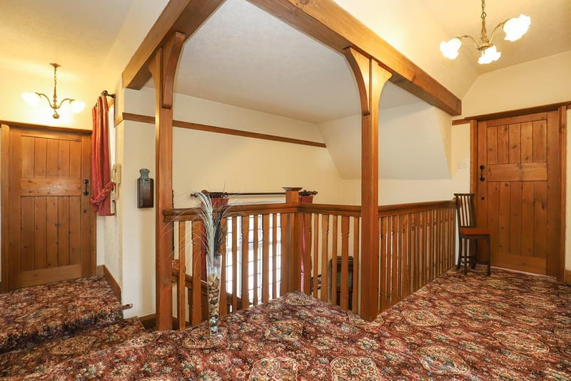 The property listing says the first floor "has been laid out to relish the spacious accommodation".