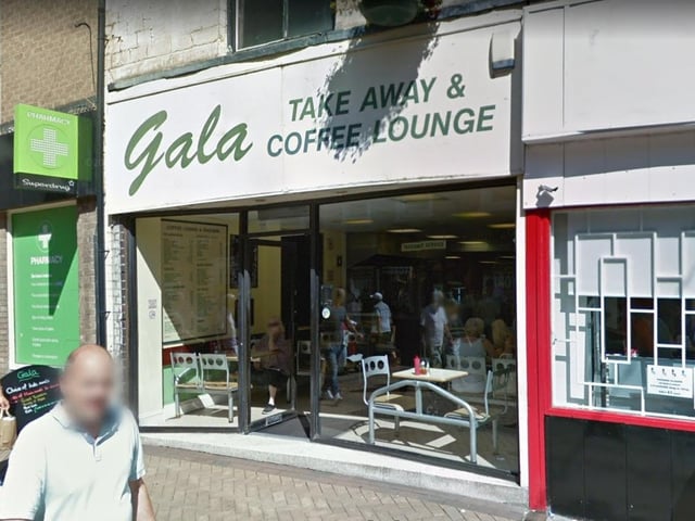 Gala Take Away & Coffee Lounge was also given a score of three, meaning hygiene standards are generally satisfactory, following an inspection on September 30.