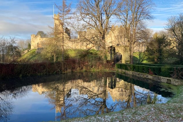 A view of Prudhoe Castle.