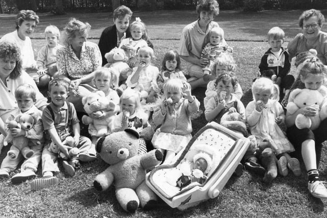 Tyne Dock Salvation Army Mothers and Toddlers Group organised a teddy bears picnic in West Park, South Shields. Can you spot anyone you know?