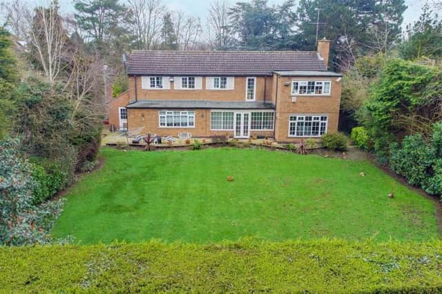 Set on a substantial, private plot of land, this four-bedroom home on Melton Road in Edwalton makes for a formidable sight.