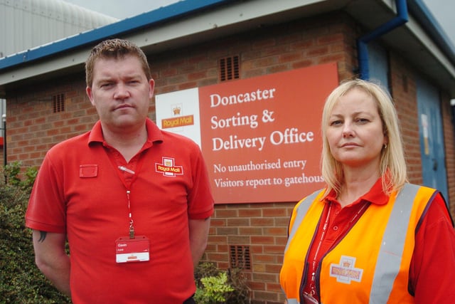 Union bosses spoke out after Royal Mail told staff at the sorting office on Middle Bank, Doncaster, they plan to close, putting 450 jobs at risk in 2010