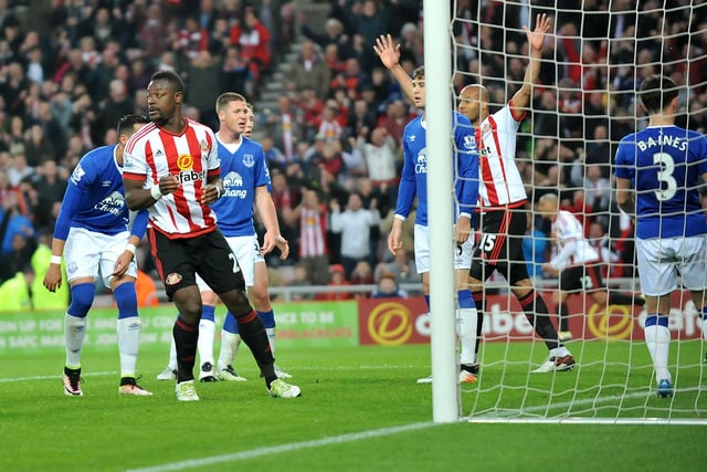 3-0 at the Stadium of Light as Sunderland secure their Premier League place with a win against Everton.