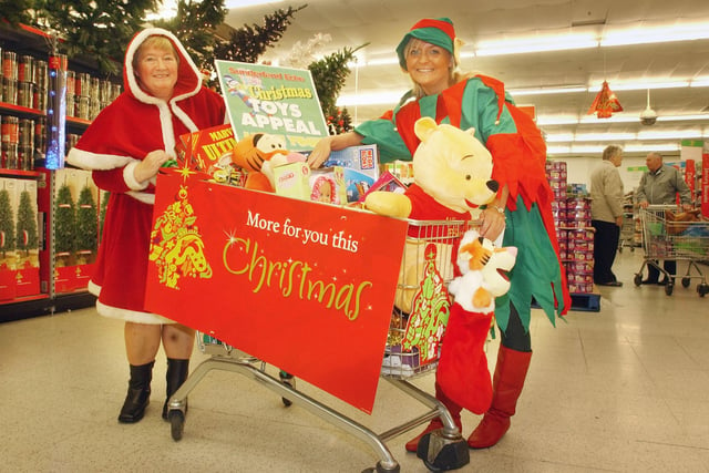 Santa visits the Washington Asda store in this photo from 2006. Are you pictured?