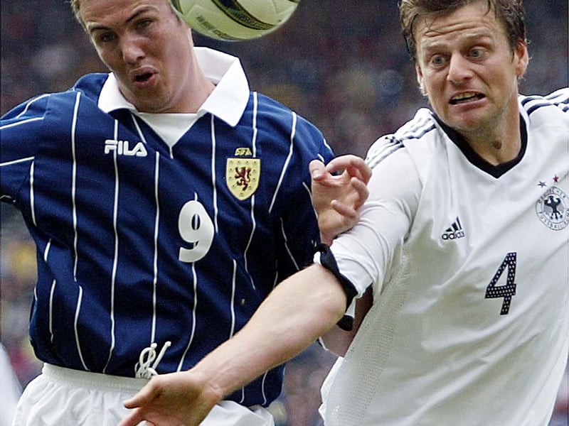 A spirited performance and a good result against tough opposition in this Euro 2004 qualifier.