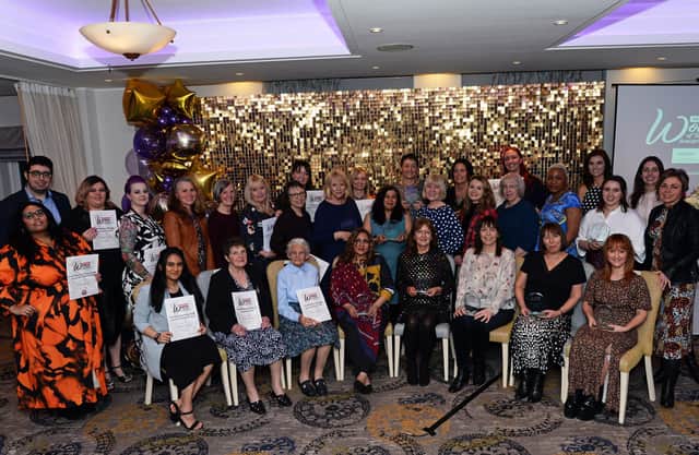 Inspirational Women of Sheffield Award winners 2020 pictured at the Hotel Mercure Sheffield Kenwood Hall & Spa. Picture: NSST-08-03-20 InspirationalWomenAwards 1-NMSY