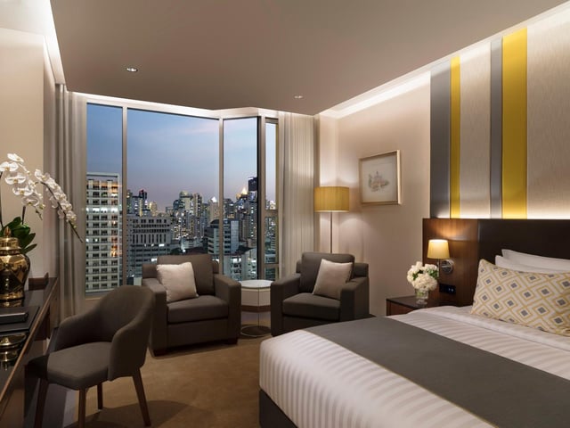 "A great hotel. Fabulous location, large bright rooms, with amazing views over London. The hotel overlooks Hyde Park, so is within easy reach of everywhere." Lancaster Terrace, London, England, W2 2TY