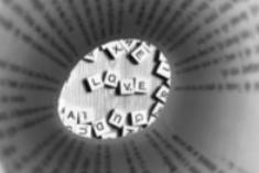 Third prize in the youth group went to Violet Robinson for her piece ‘Love is more than just a word.'