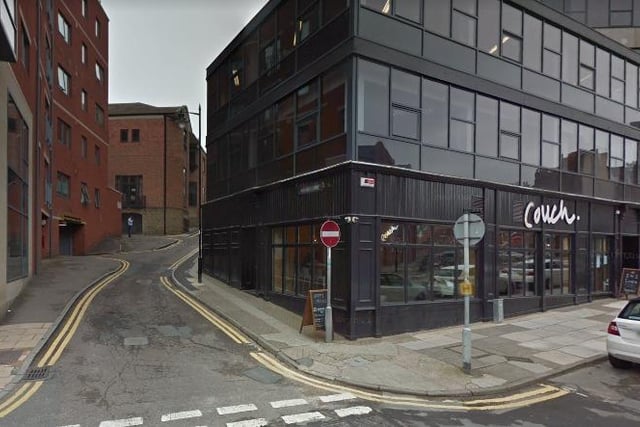 The former Golden Ball now has many more windows and has lost the 'smoked glass and chrome' interior, now it is the modern Couch, on Campo Lane. PIcture: Google street view