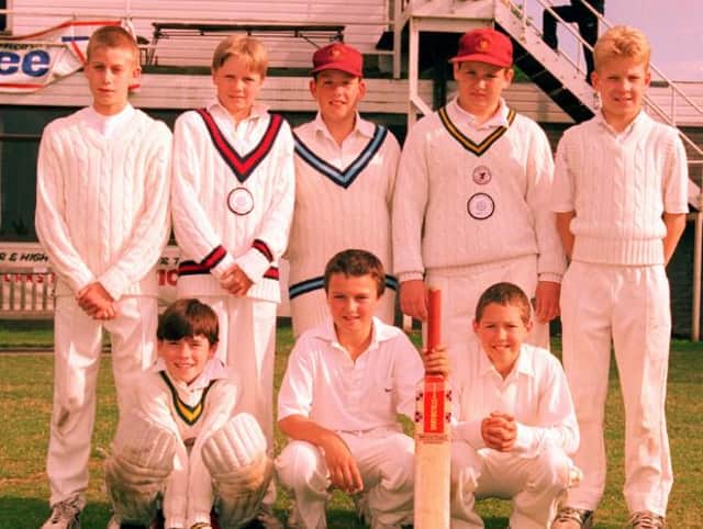 The Doncaster Town under 11's A team in 1996.