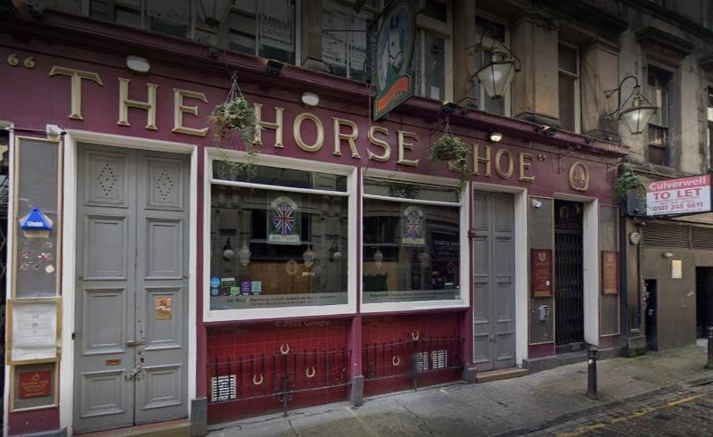 The Horse Shoe on Drury Street is one of Glasgow’s greatest heirtage pus and a favourite of Christopher Walken