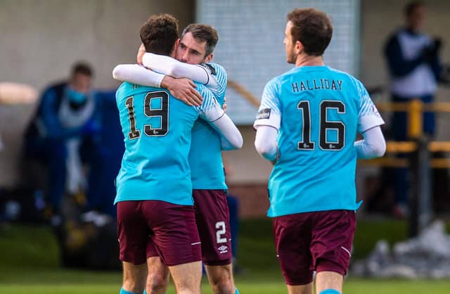How the Hearts players rated. Picture: SNS