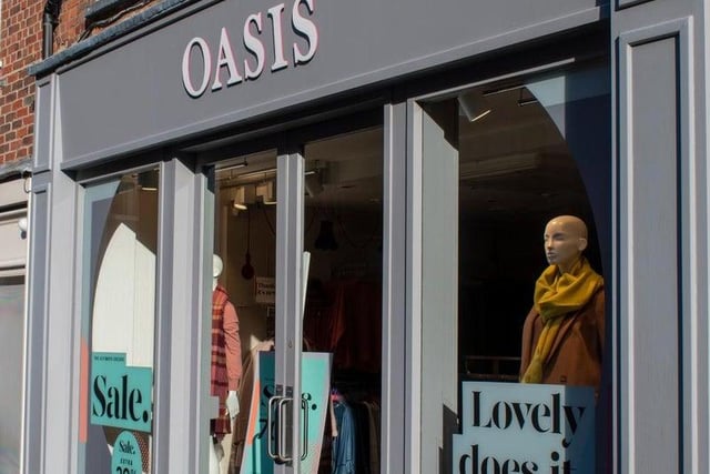 8. Oasis

The national clothing chain confirmed that all of its stores, including their popular Meadowhall premises, will close. Oasis' online shopping facilities will also be shut down.