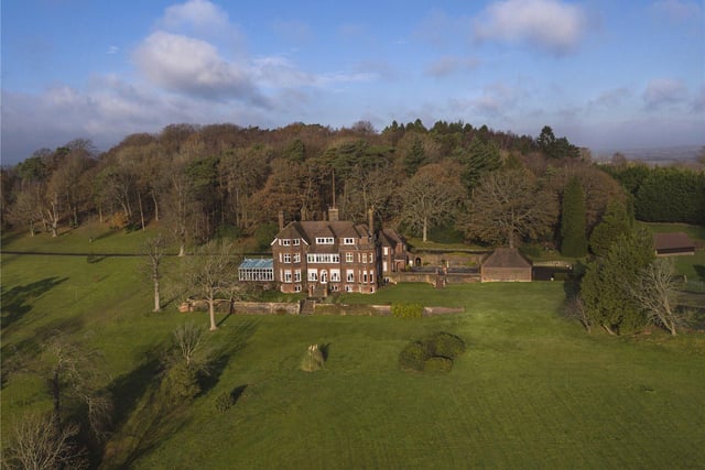 Set in around 30 acres of parkland, this country mansion is located in the village of Broad Oak within the High Weald Area of Outstanding Natural Beauty. As well as its extensive gardens, it has many characterful period features, including fireplaces, parquet flooring and decorative coving. Price: £3,500,000.