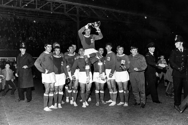 Chesterfield 1970 with Division 4 Trophy. 
