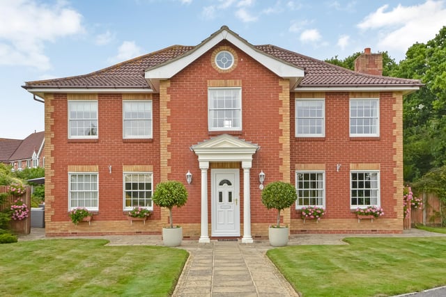 The house close to Skylark Meadows Golf Club is on the market for £1.2 million and is listed by Fine and Country