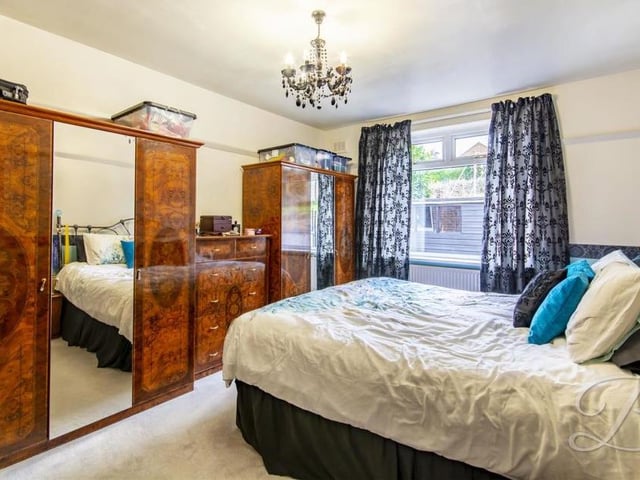 Another look at the main bedroom. As you can see, there is space for the most elegant of wardrobes.