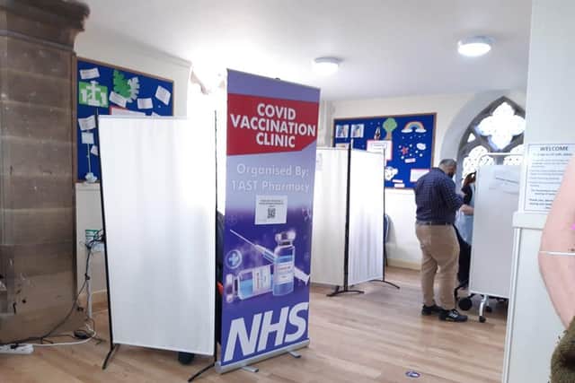 I visited Heeley Parish Church walk-in vaccination centre in Sheffield during my lunch break and I didn't even have to queue