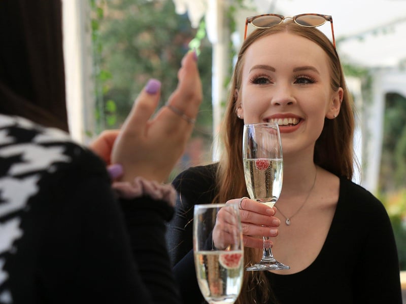 By midday, the Forum was busy with drinkers enjoying their new found freedom.