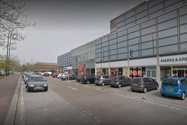 There were three reports of violence and sexual offence crimes in or near Central Milton Keynes Shopping Centre in June 2020