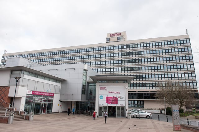 Sheffield Hallam University is looking for a new officer to help recruit students to its courses. (https://www.indeed.co.uk/viewjob?jk=de94220520c5365c)