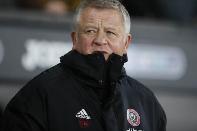 Chris Wilder, pictured during his spell in charge of Sheffield United, returns with Middlesbrough: Simon Bellis/Sportimage