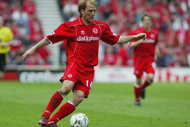 Middlesbrough player from 2003-2008.