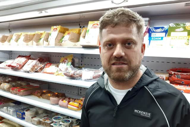 Azad Hussinpour, of Mix Potraviny food store on Page Hall Road, says the cost of running one of his large display fridges has leapt from £130 to £750 a month.