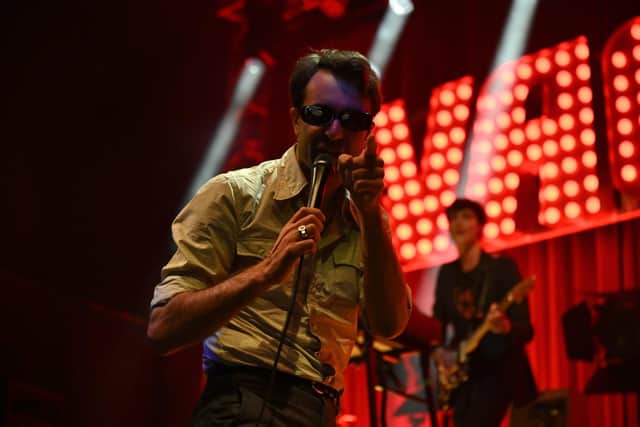The Vaccines' frontman Justin Young was in fine form throughout. (Photo: Luc Burke-Lejeune).