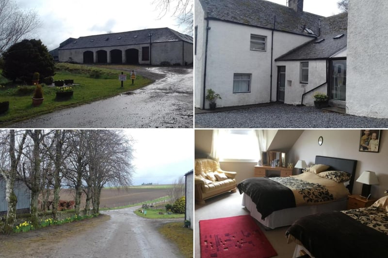 Located near the Moray town of Keith, Haughs offers several rooms with a shared lounge in farmhouse surrounded by forest (if you're lucky you might glimpse a badger) and fields of horses. Stays, with optional breakfast, are available from around £350 a week for a double room.