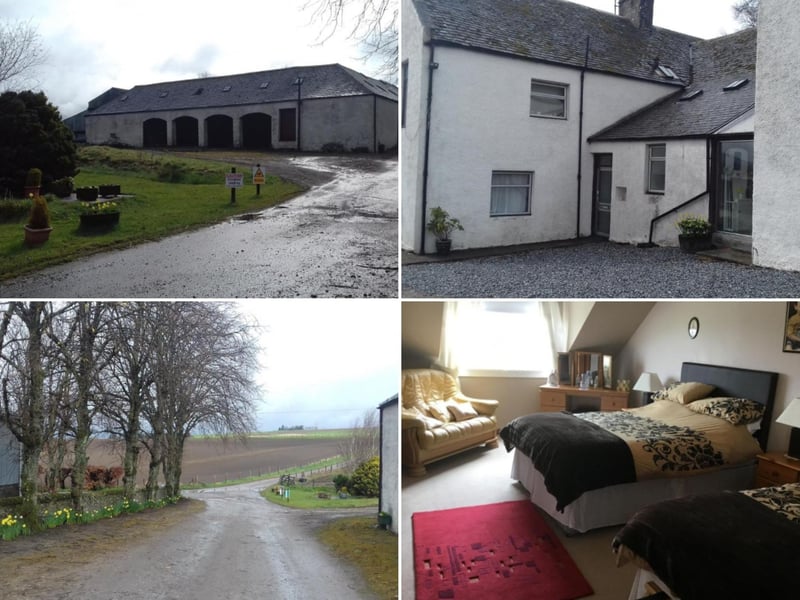 Located near the Moray town of Keith, Haughs offers several rooms with a shared lounge in farmhouse surrounded by forest (if you're lucky you might glimpse a badger) and fields of horses. Stays, with optional breakfast, are available from around £350 a week for a double room.