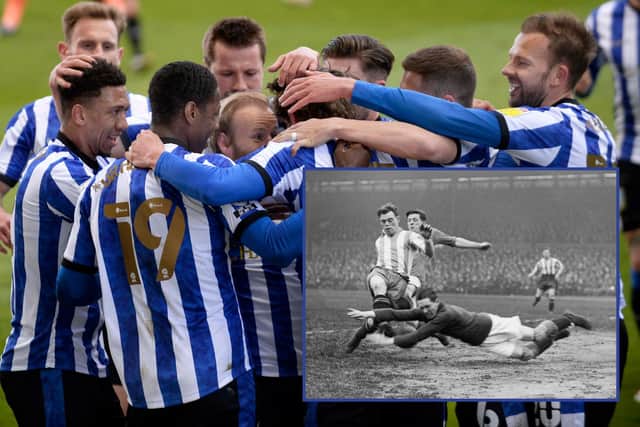 Sheffield Wednesday have pulled off a great escape before. Jimmy Trotter (inset) was part of the side that pulled off a Great Escape in 1928.
