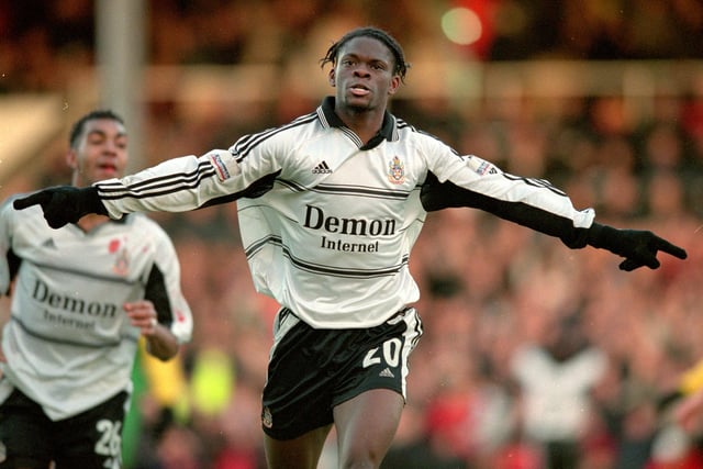 Ex-Fulham striker Louis Saha has revealed he had to put his foot down to force his move to Man Utd back in 2004, after the club apparently almost scuppered the deal by demanding more money. (Club website) (Credit: Chris Lobina /Allsport/Getty)