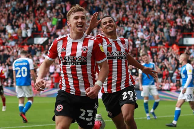 Ben Osborn performed well at wing-back against Middlesbrough: Simon Bellis / Sportimage