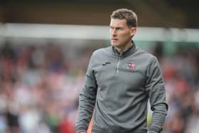 Exeter City manager Matt Taylor is set to take over at Rotherham United. (Photo by Pete Norton/Getty Images)