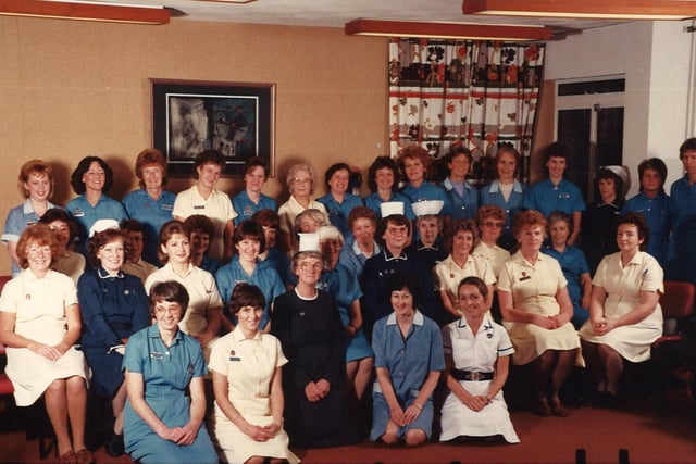 Staff at St Luke's Hospice, Sheffield