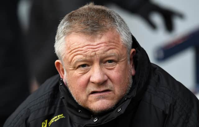 Sheffield United manager Chris Wilder. Kirsty O'Connor/PA Wire.