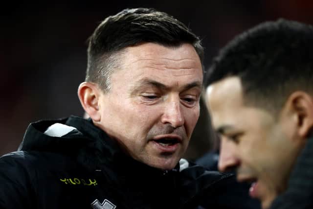 Sheffield United manager Paul Heckingbottom: Naomi Baker/Getty Images