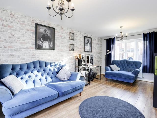 A second shot of the living room shows how attractive and comfortable it can be made. The perfect place to relax in style.