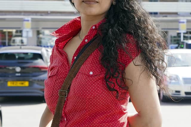 Deepa Shetty who took on Excel parking services over a parking charge notice received at. Berkley Centre and won.  Picture Scott Merrylees