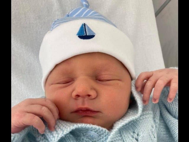 Dylan Ralph Bull was born on March 18.